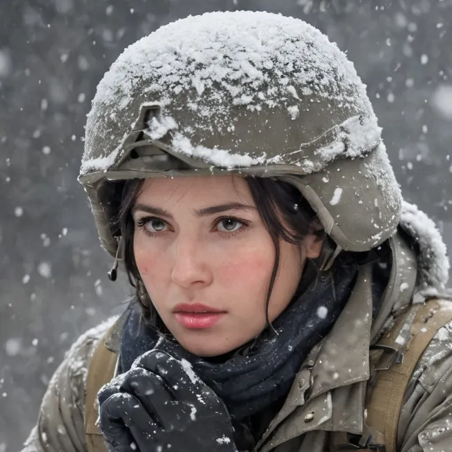 chat with ai character: Female soldier 