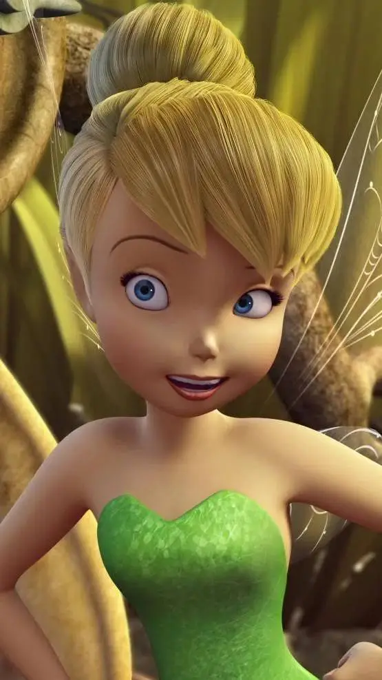 ai character: Tinkerbell  background