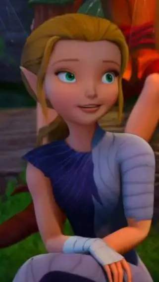 ai character: Glimmer  background