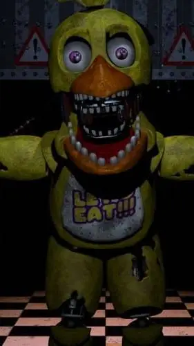 ai character: Withered Chica background