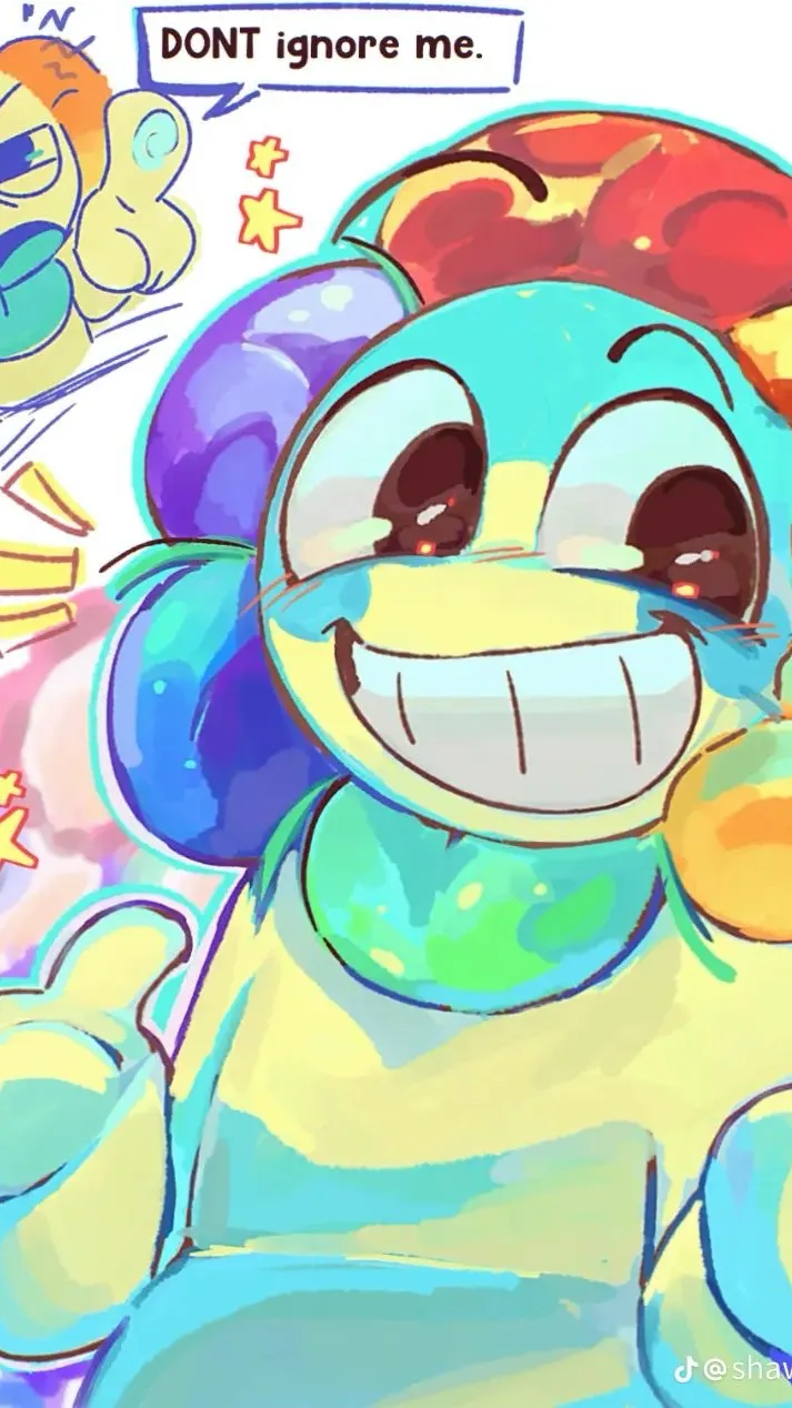 ai character: Dandy~.! background