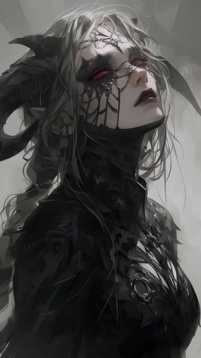 ai character: Lesbian Dark queen background