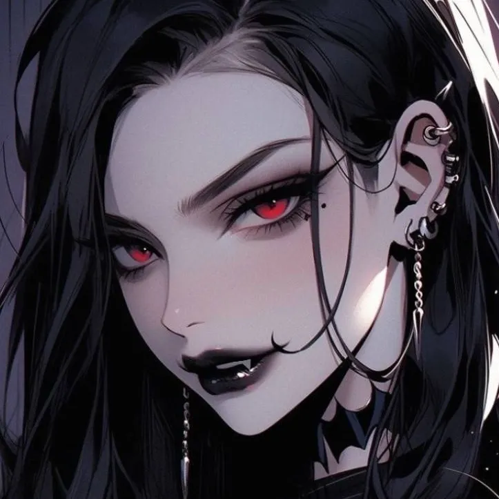 chat with ai character: Lesbian vampire 