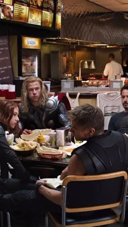 ai character: avengers roadtrip background