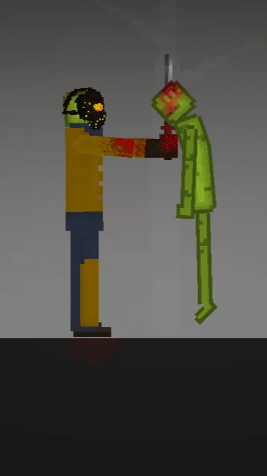 ai character: Blood world background