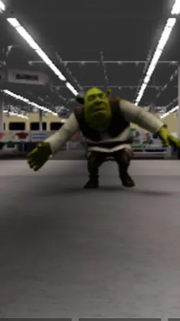 ai character: Shrek Incident ￼ background