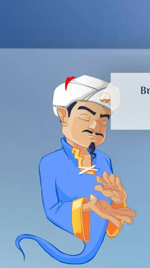 ai character: akinator  background