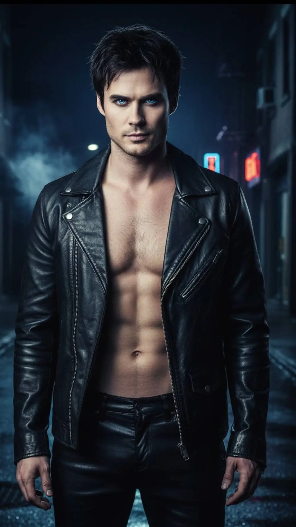 ai character: Damon Salvatore  background