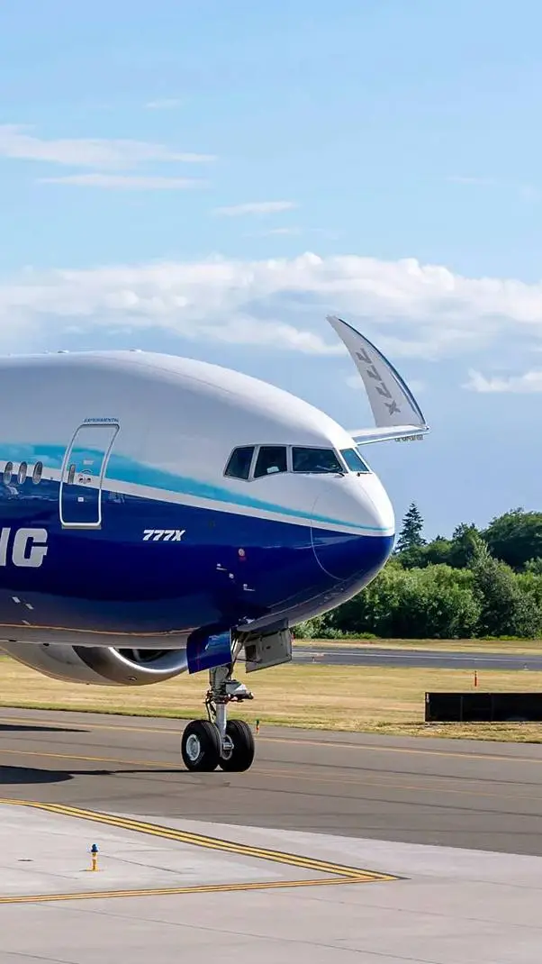 ai character: Boeing 777 background