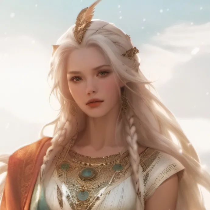 chat with ai character: 🤍❄