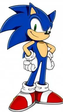 ai character: sonic background