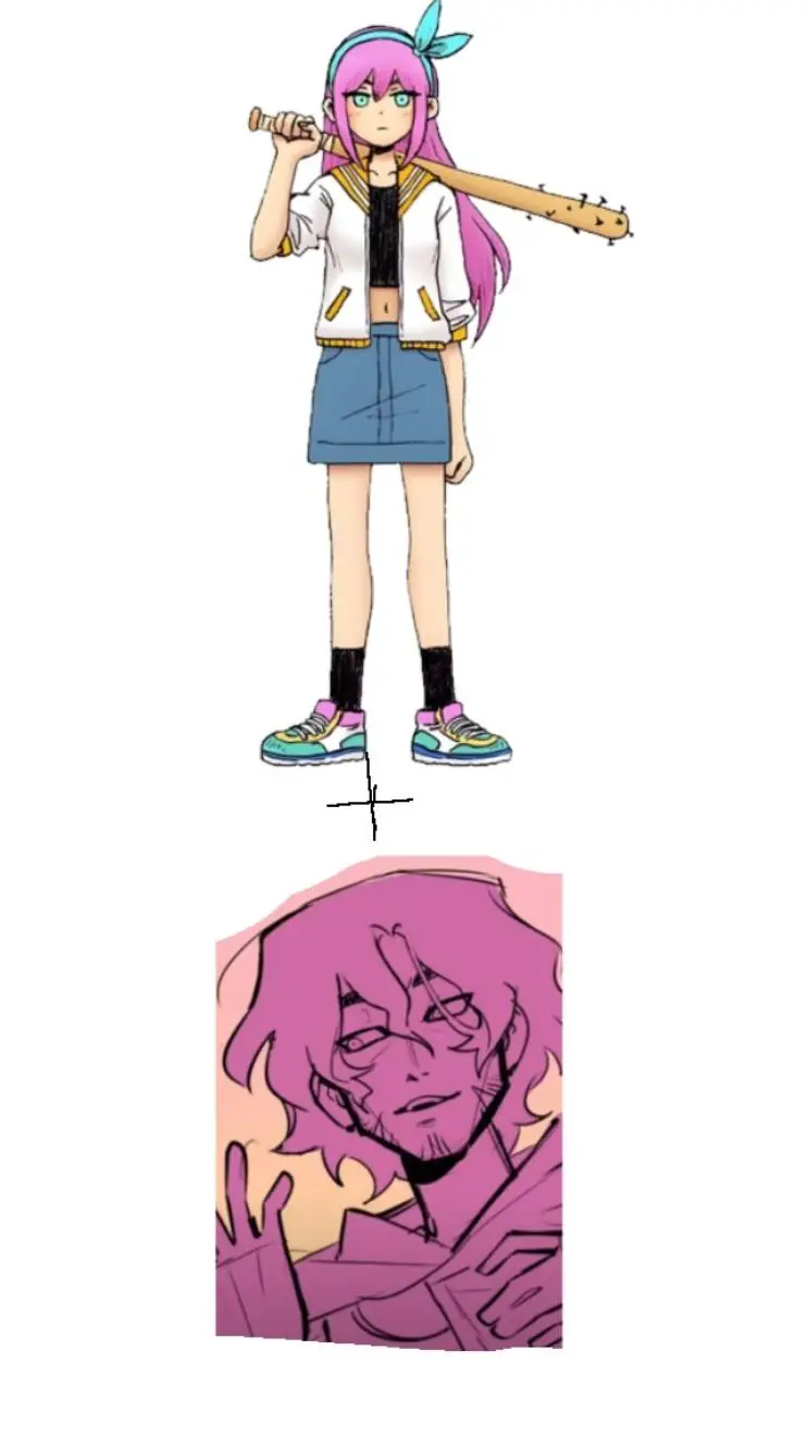 ai character: abruey+odyssues background