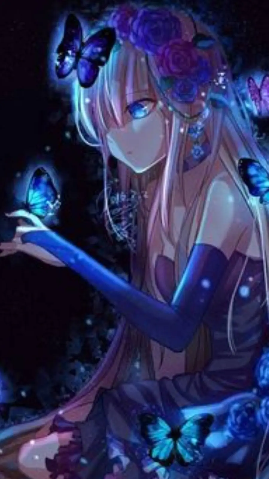 ai character: Saru🦋 background