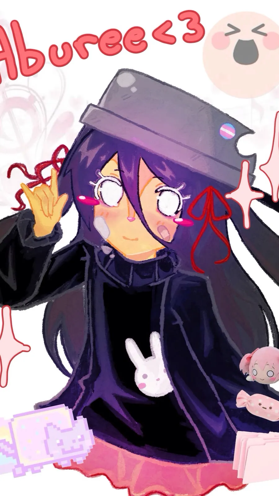 ai character: IHasAFaceLULZ background
