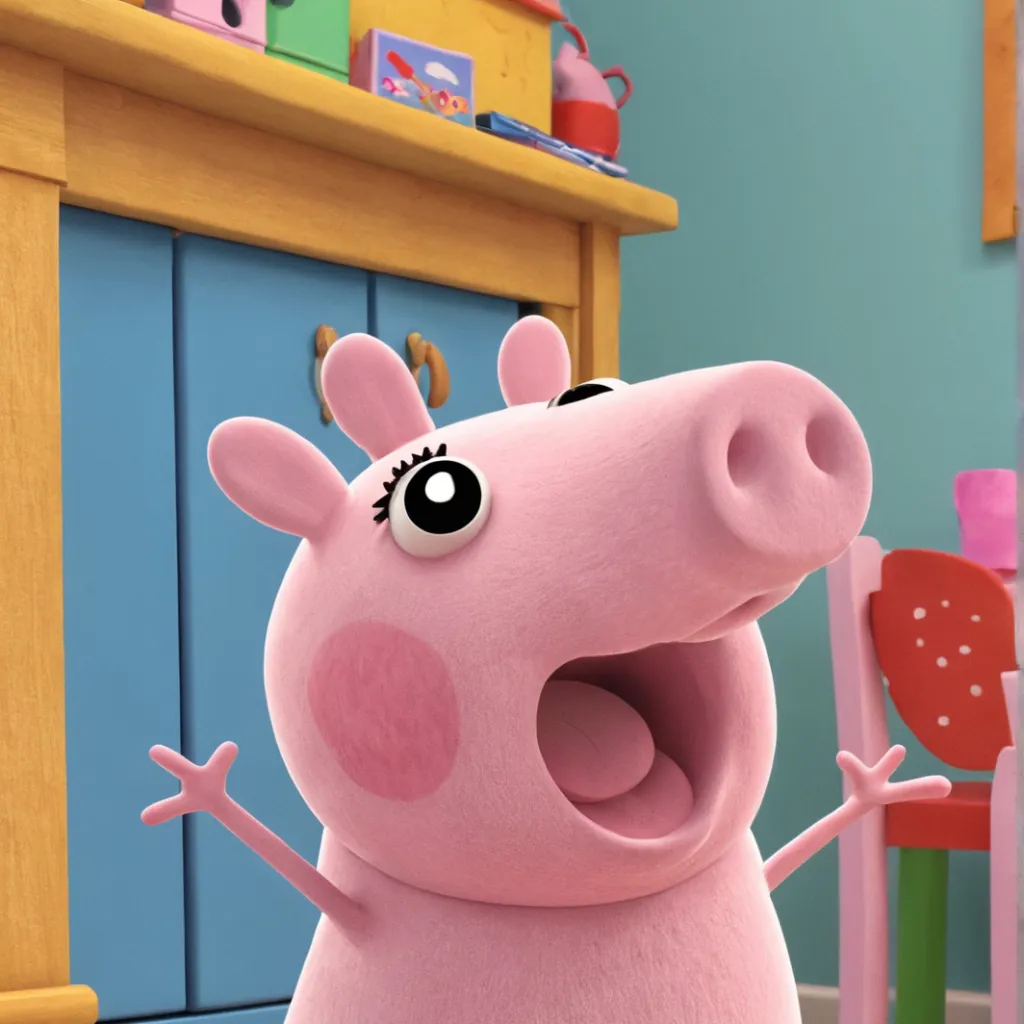 chat with ai character: Peppa Pig Tantrum 