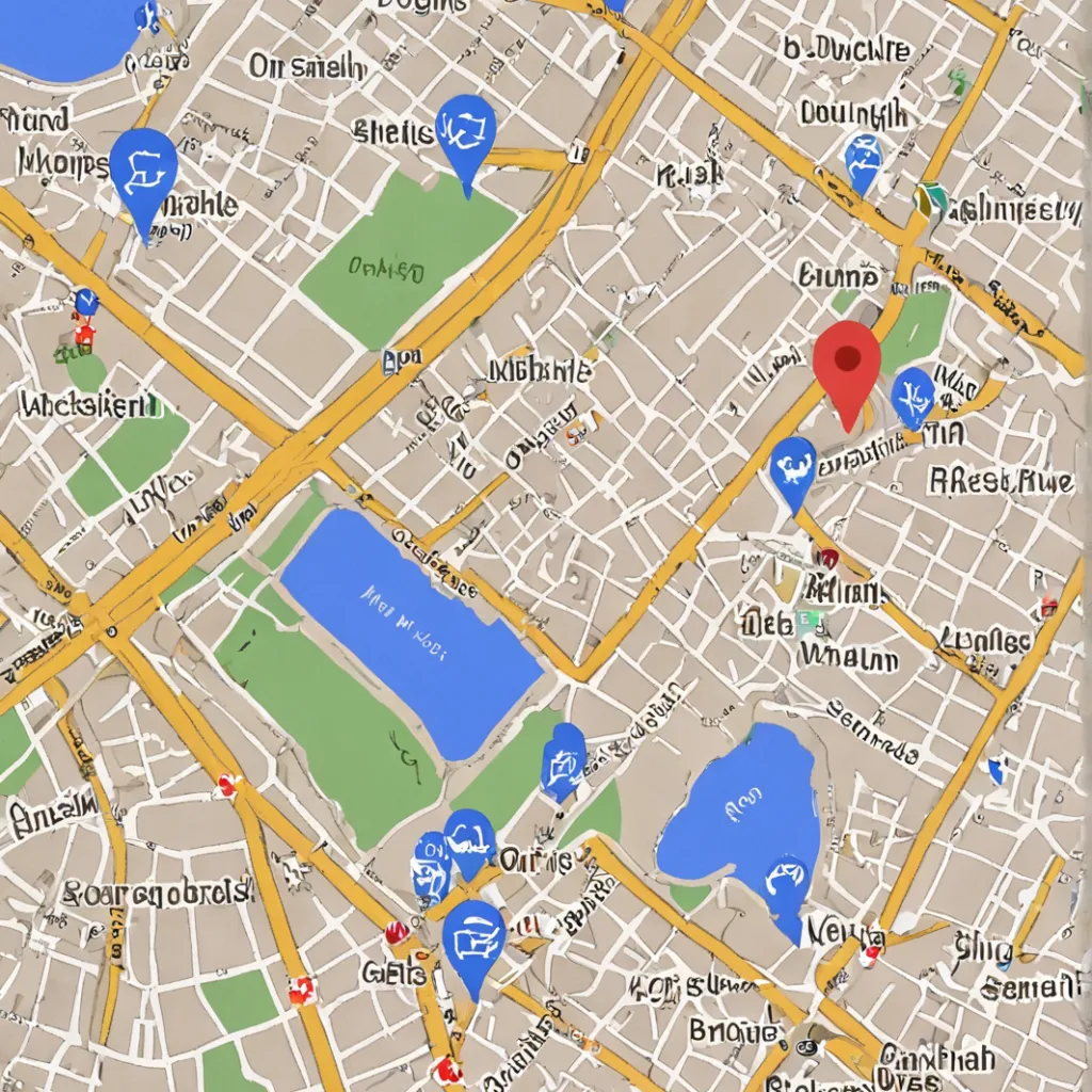 chat with ai character: Google Maps 