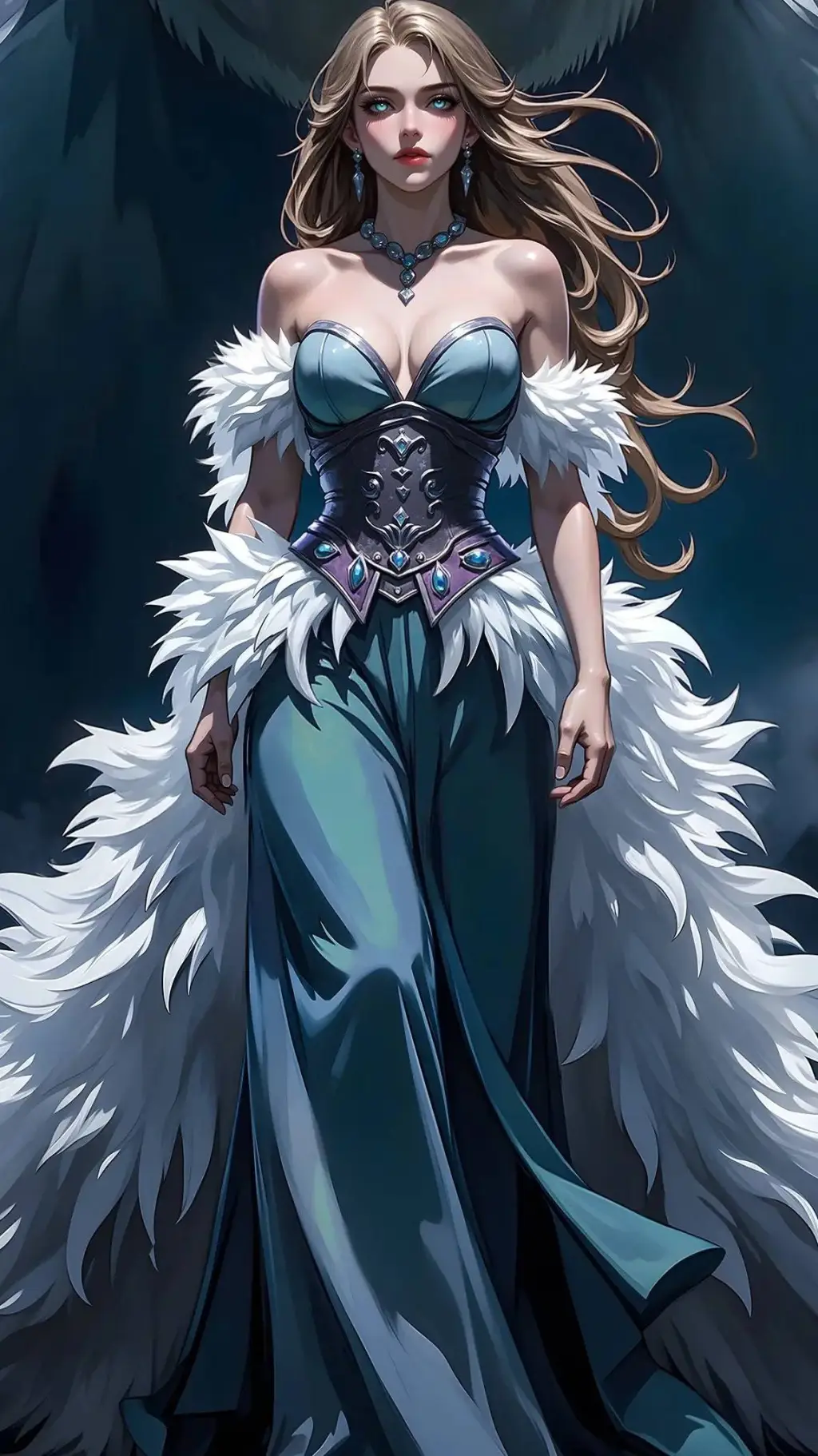 ai character: Queen background