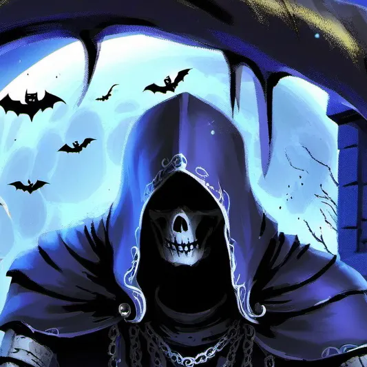 chat with ai character: Skele