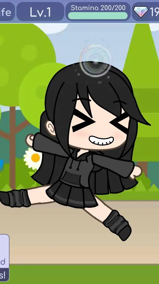 ai character: Ansica*my gacha oc background