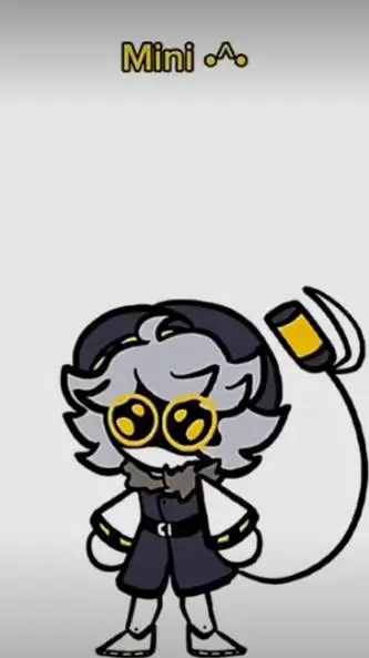 ai character: Mini N background