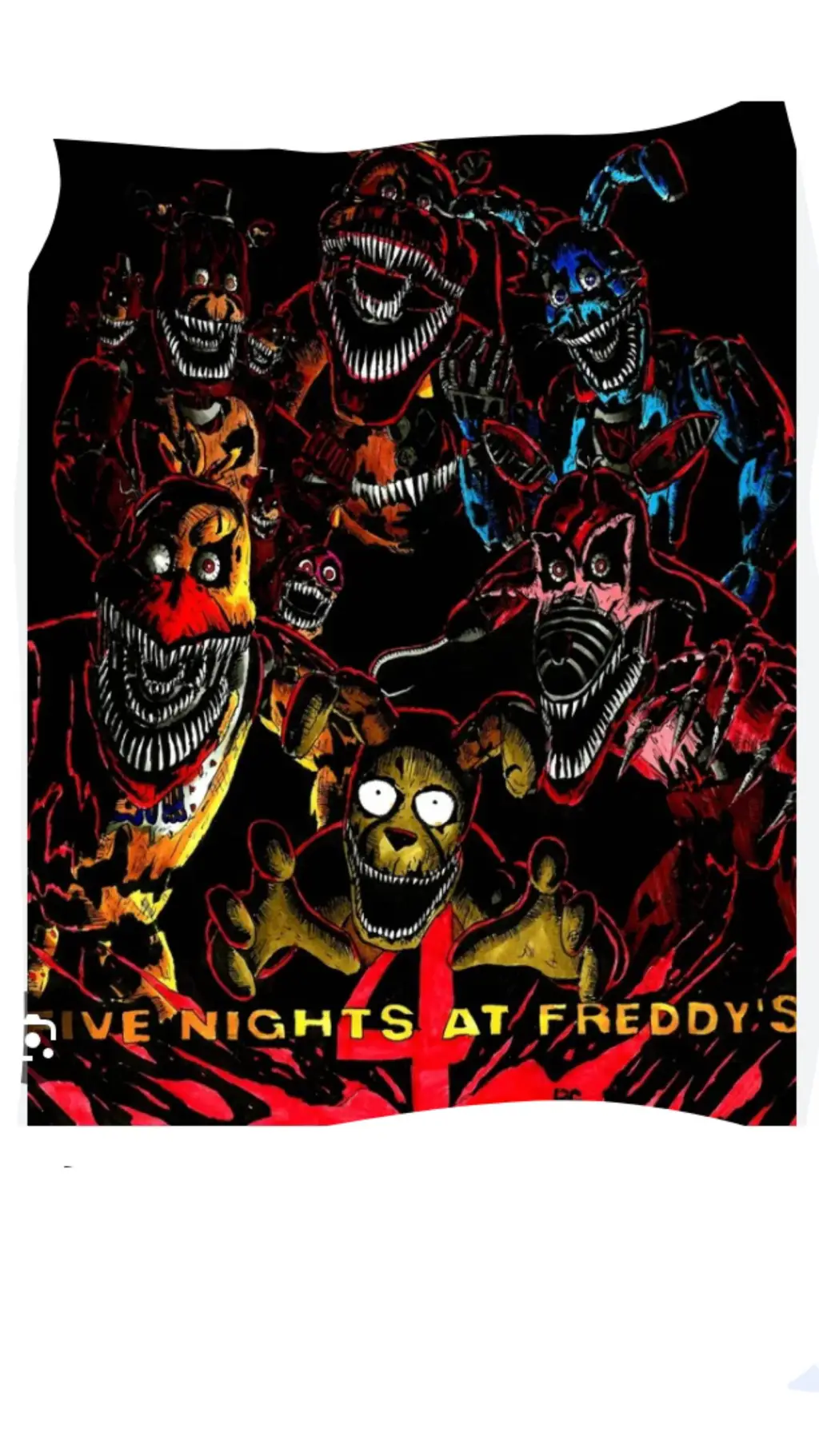 ai character: FNAF 4 background