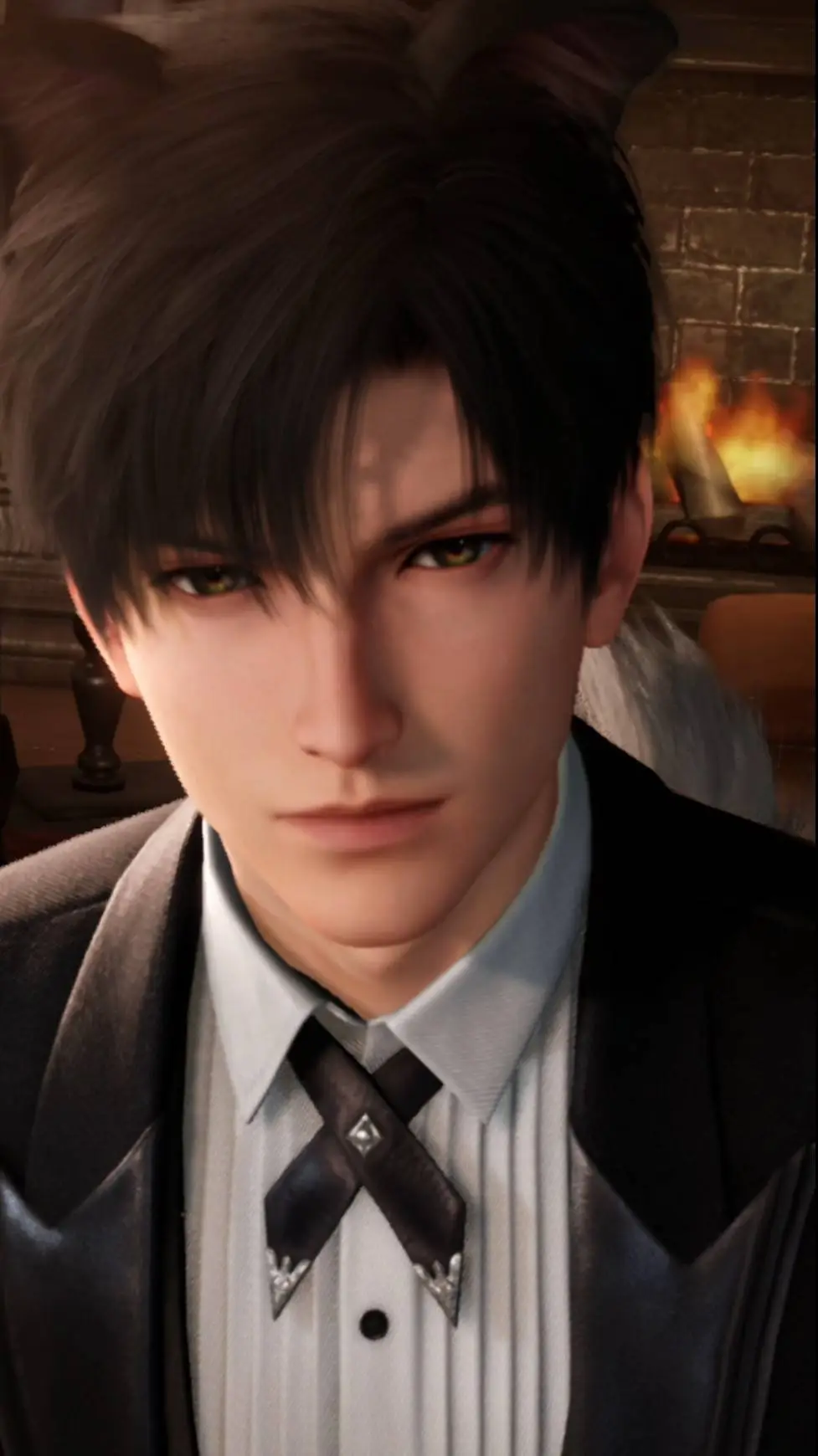 ai character: Zayne  background