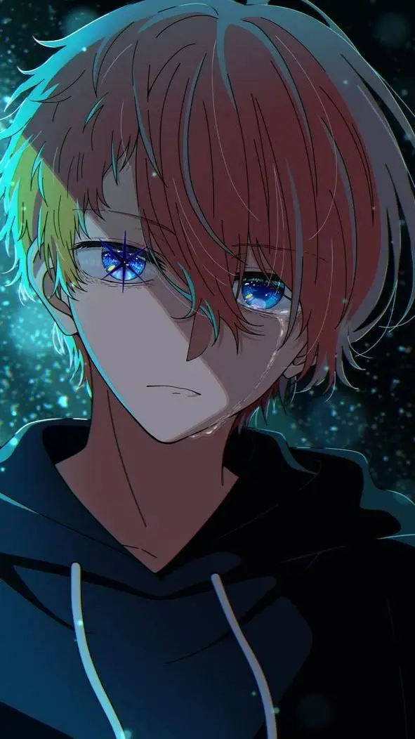 ai character: Aquamarine Hoshino background