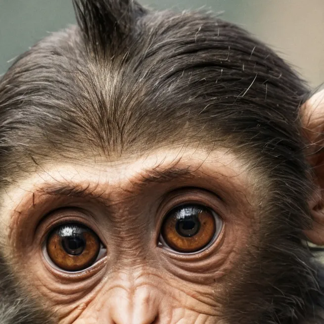 chat with ai character: depressed monkey