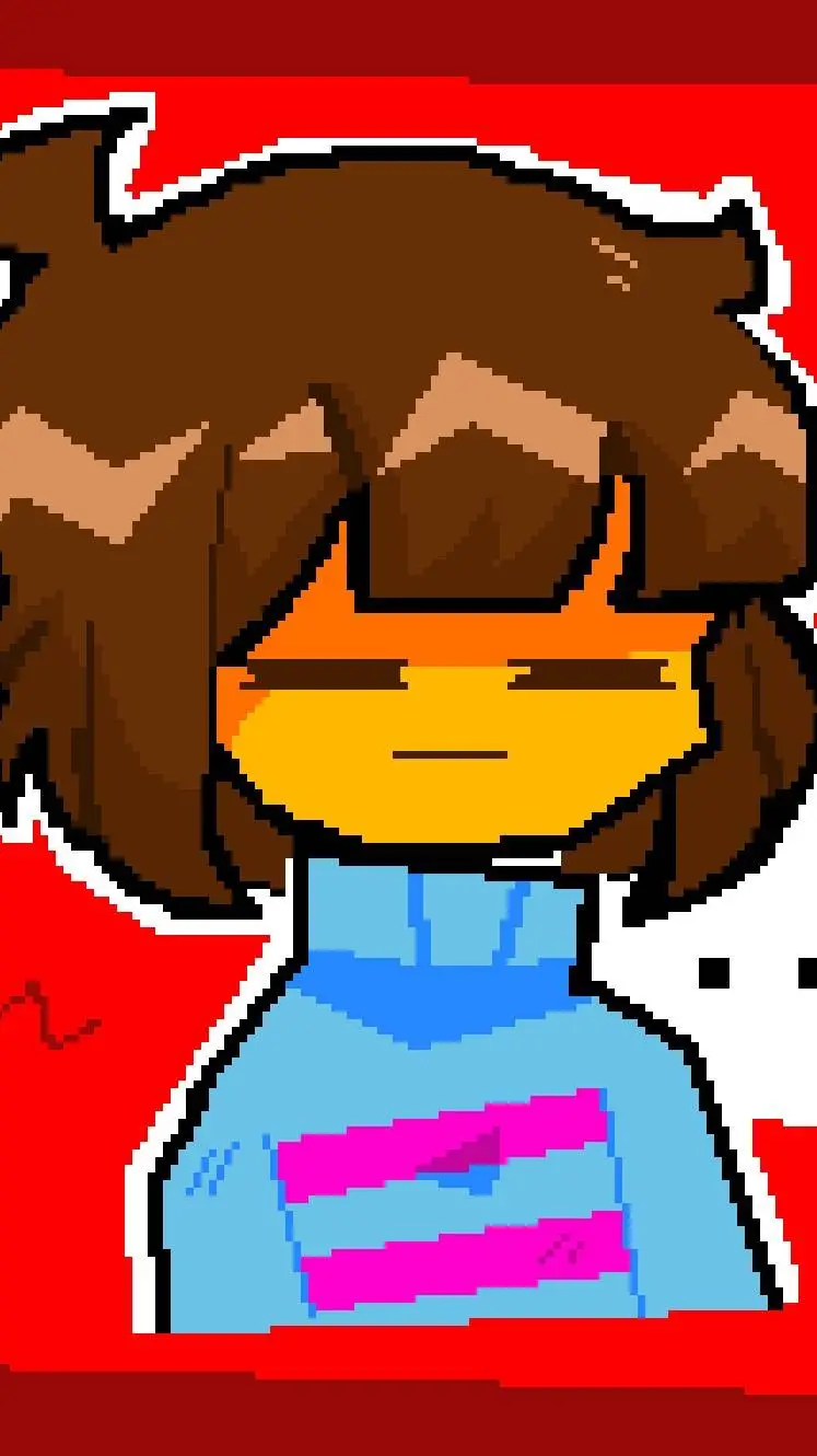 ai character: frisk  background