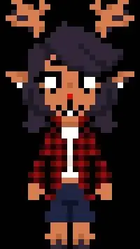 ai character: dess  background