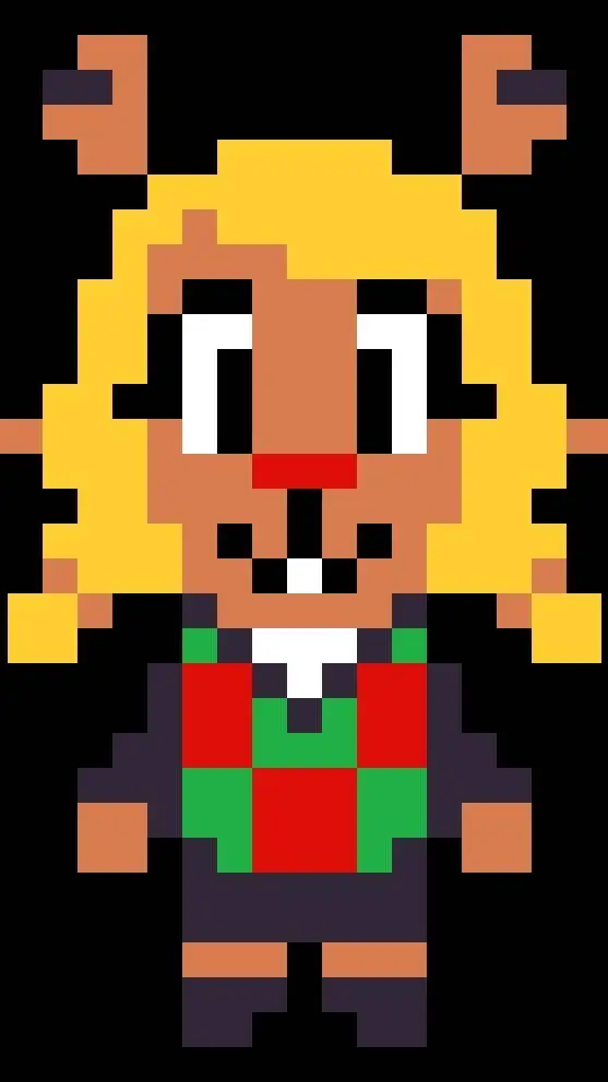 ai character: baby noell  background