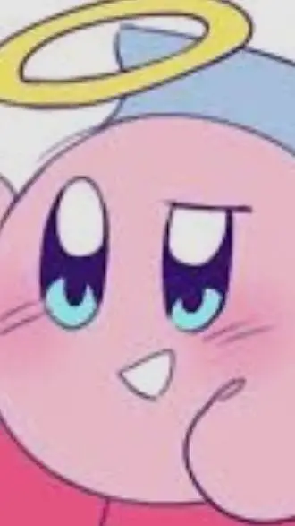 ai character: Kirby  background