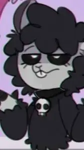 ai character: barber chops background