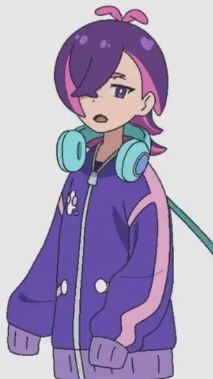 ai character: dot background