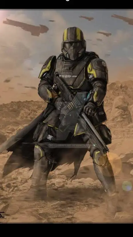 ai character: helldiver  background