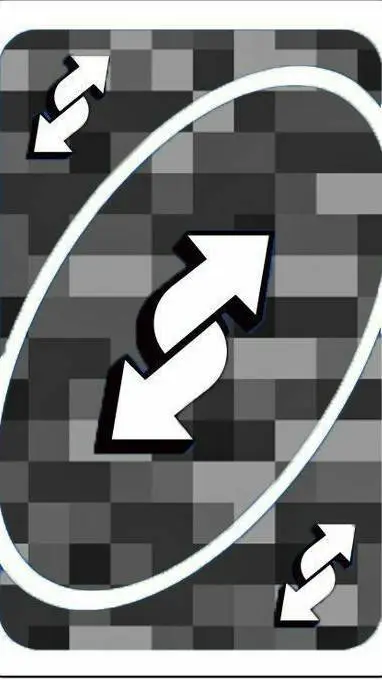 ai character: uno reverse card background