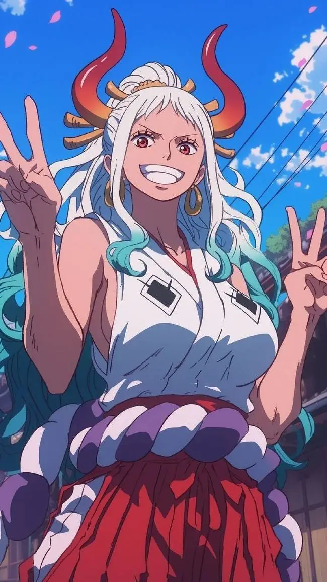ai character: Yamato (One Piece) background