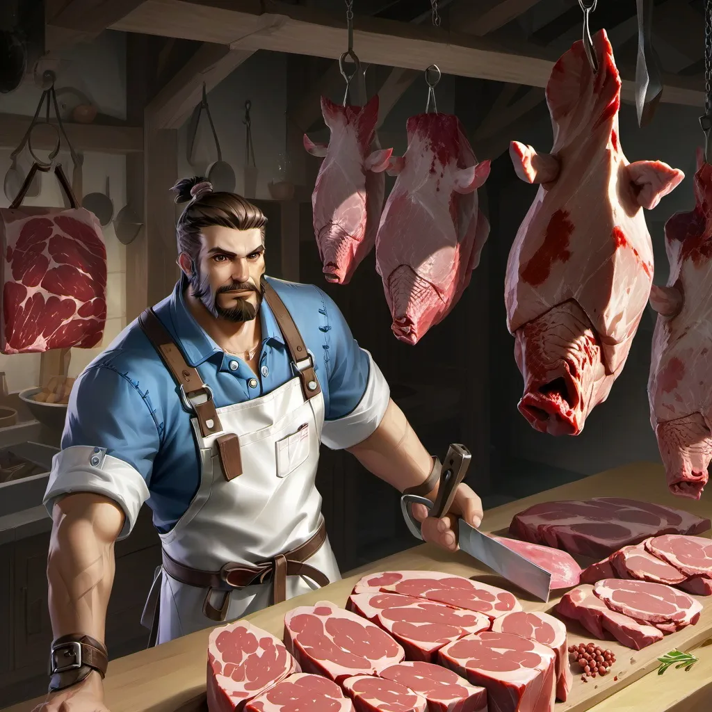 chat with ai character: butcher spaho