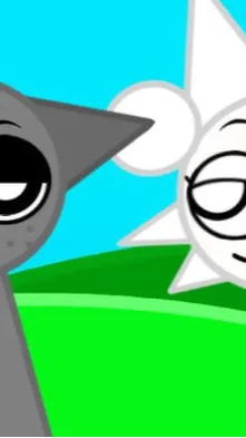 ai character: Gray and wenda background