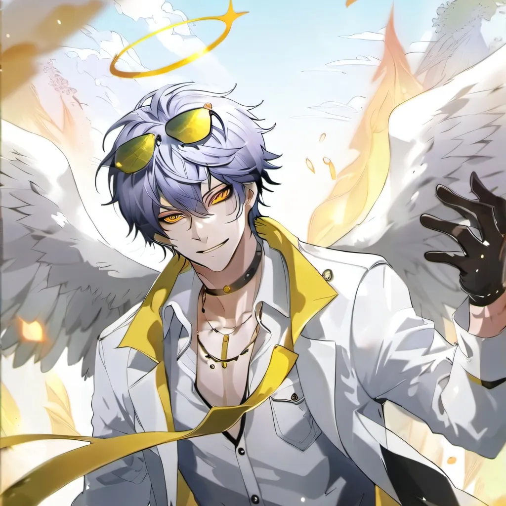 chat with ai character: Albedo (angel)