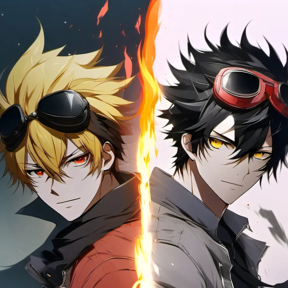 chat with ai character: Ryou and Albedo