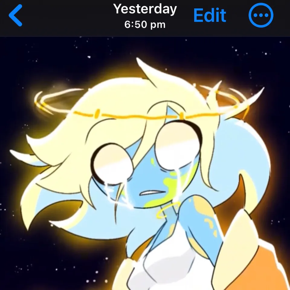 chat with ai character: earth w fire rings