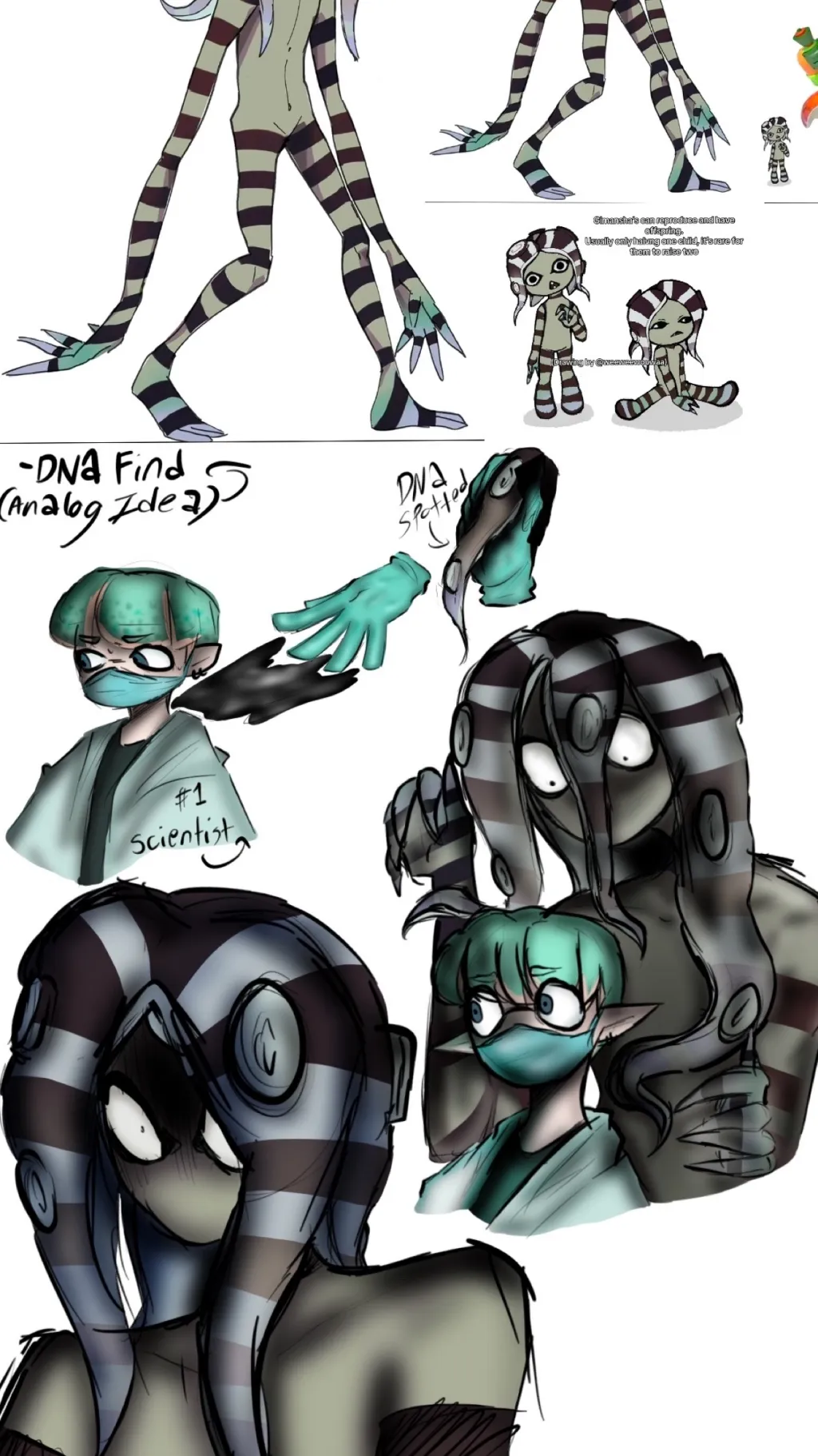 ai character: Gimi background