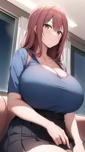 ai character: Hot anime girl background