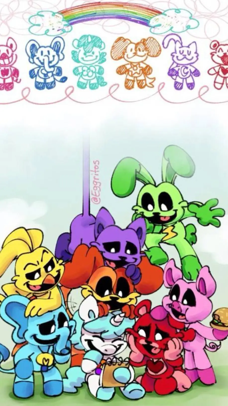 ai character: Sc x Deltarune 2 background