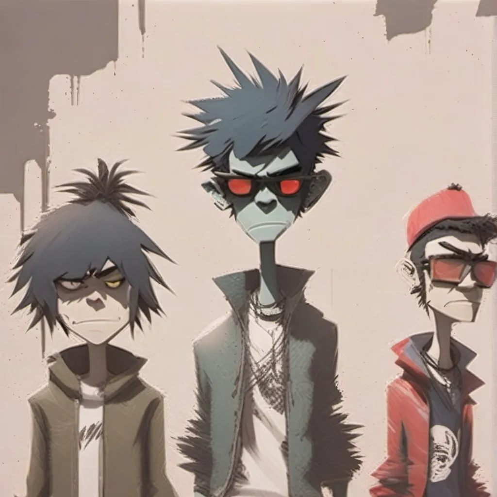 chat with ai character: Meet the Gorillaz!