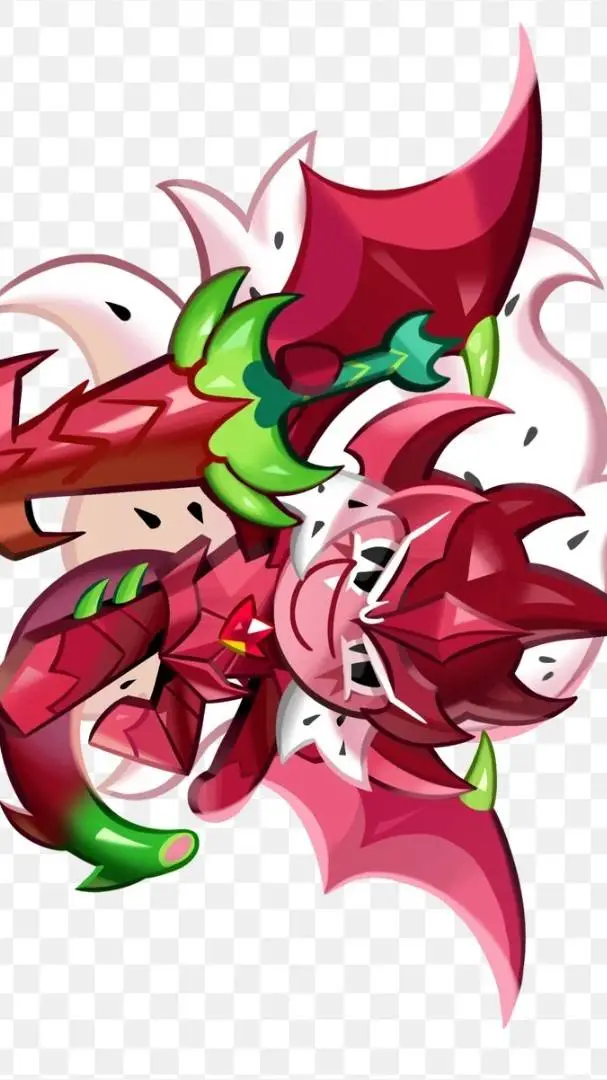 ai character: pitaya dragon background