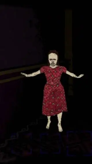 ai character: ghost girl background