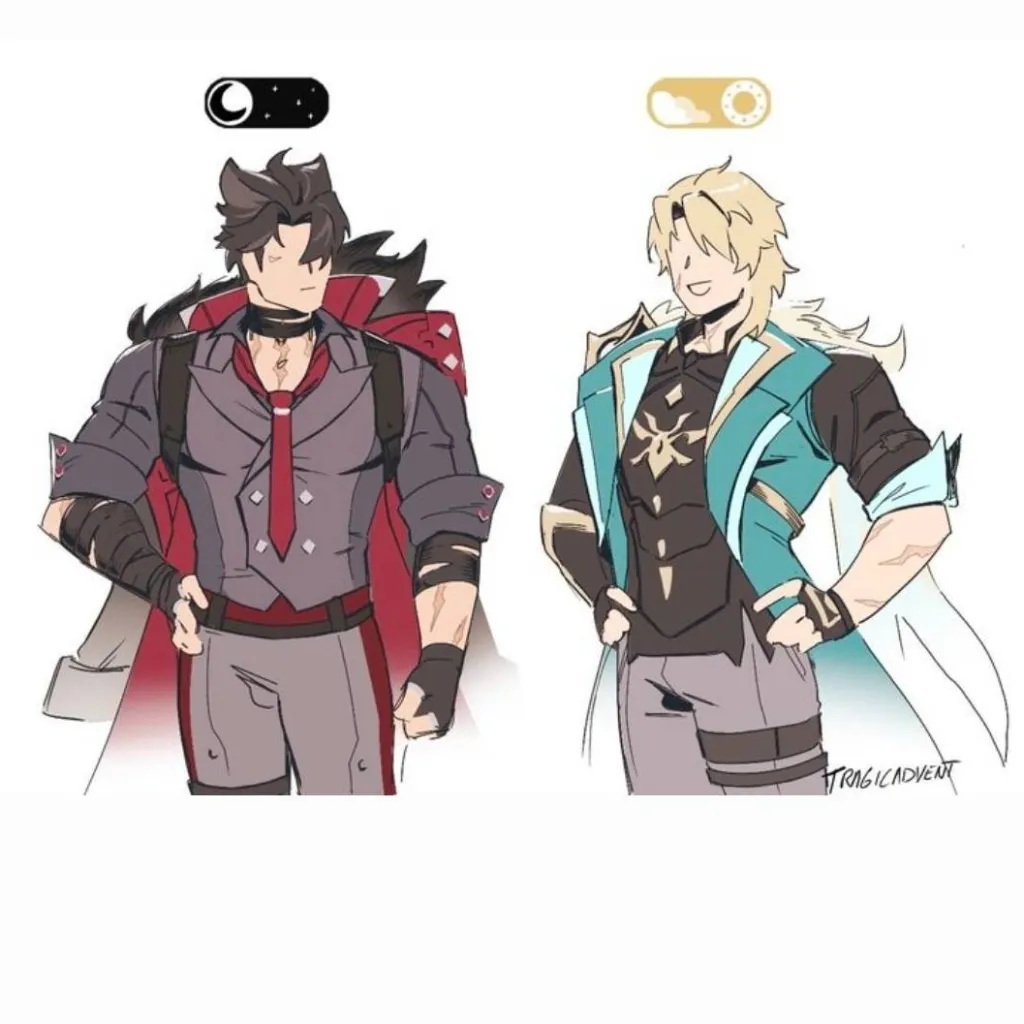 chat with ai character: 🌚Alfa×Alfa🌝