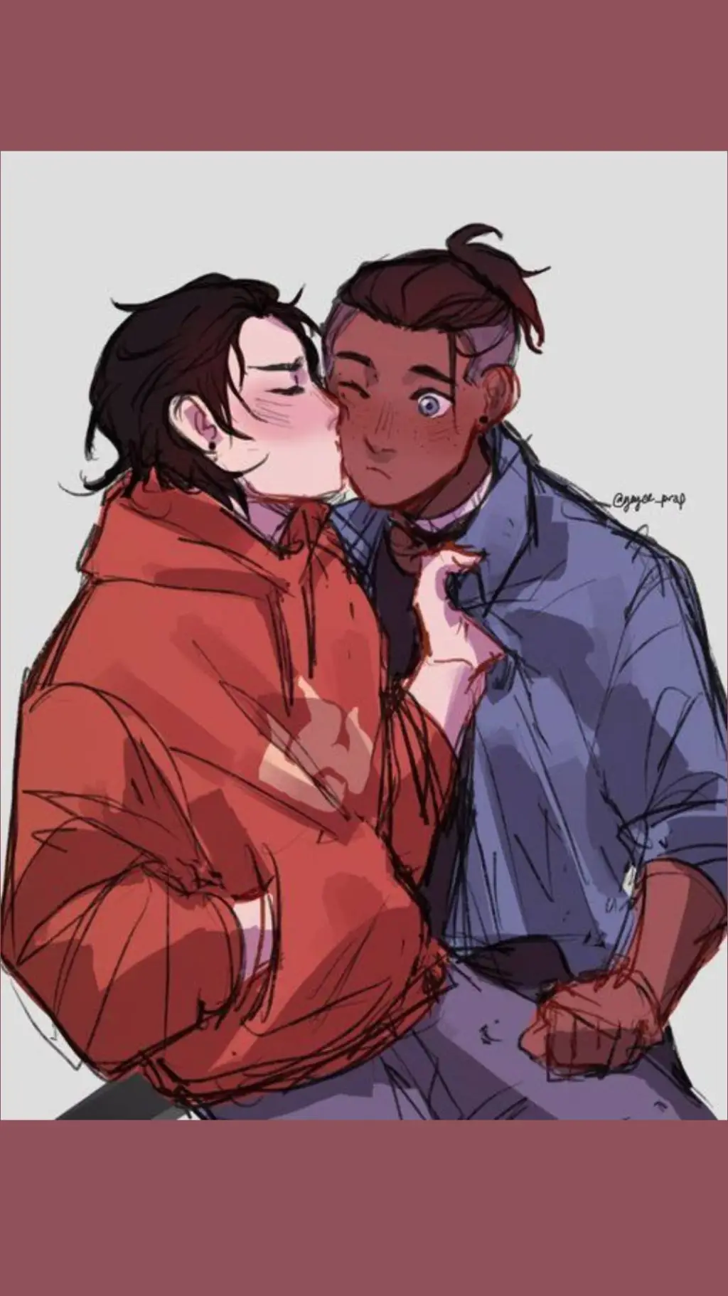 ai character: 🔥Z×S💧 background